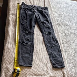 PAIGE Verdugo Ultra Skinny Jeans Distressed